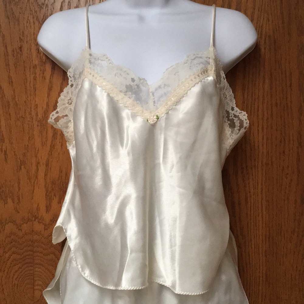 Sexy Silky Babydoll Camisole with Tap Pants - Picture 1 of 3